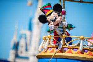 mickey Mouse on a Boat for Property inspection Trips In orlando Florida