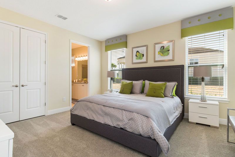 A Bedroon in a Townhome for sale in Orlando Florida