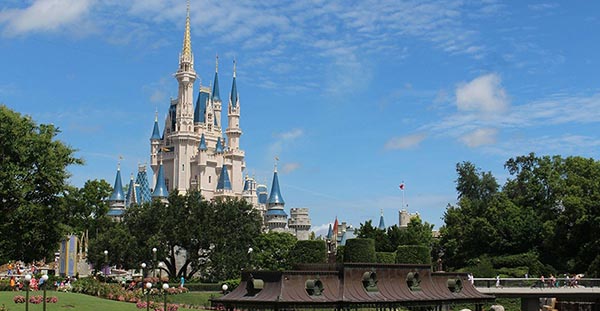 Picture of Disney Castle in orland Florida
